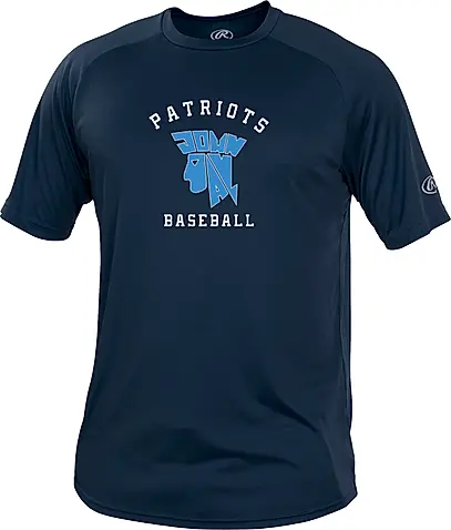 RAWLINGS 3/4 Sleeve Dri Fit