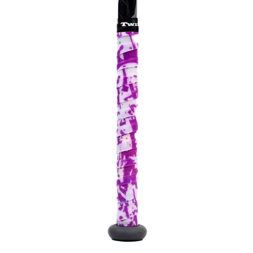 TT Pro Bat Grip - Splatter (White/Purple)